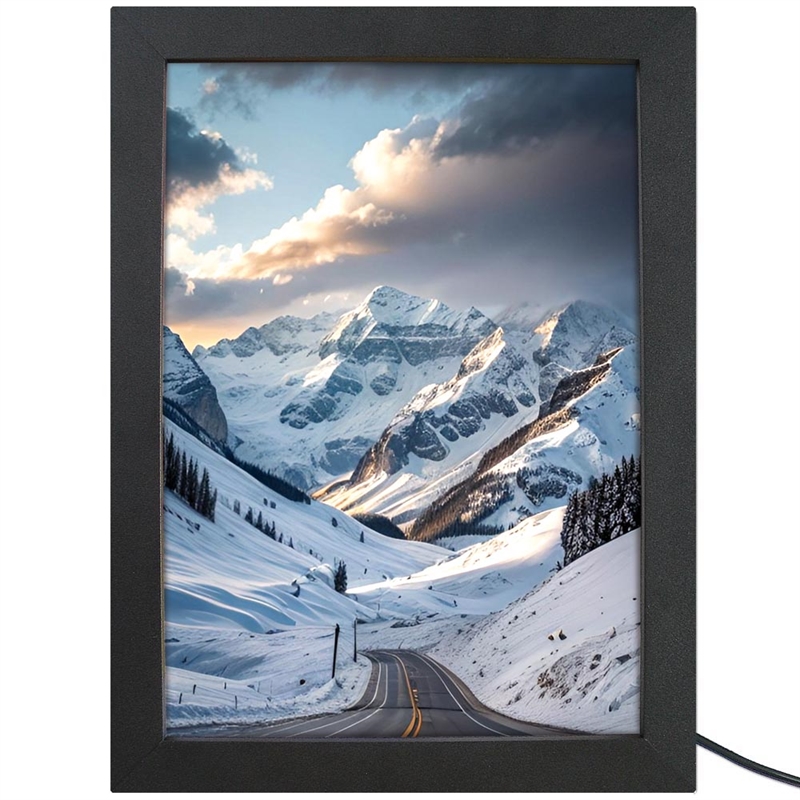 Crown LED Out Box Enkeltsidet - Lysramme til Salg