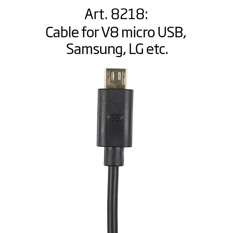 V8 Micro USB Kabel til Samsung og LG - Fantastisk Tilbud!