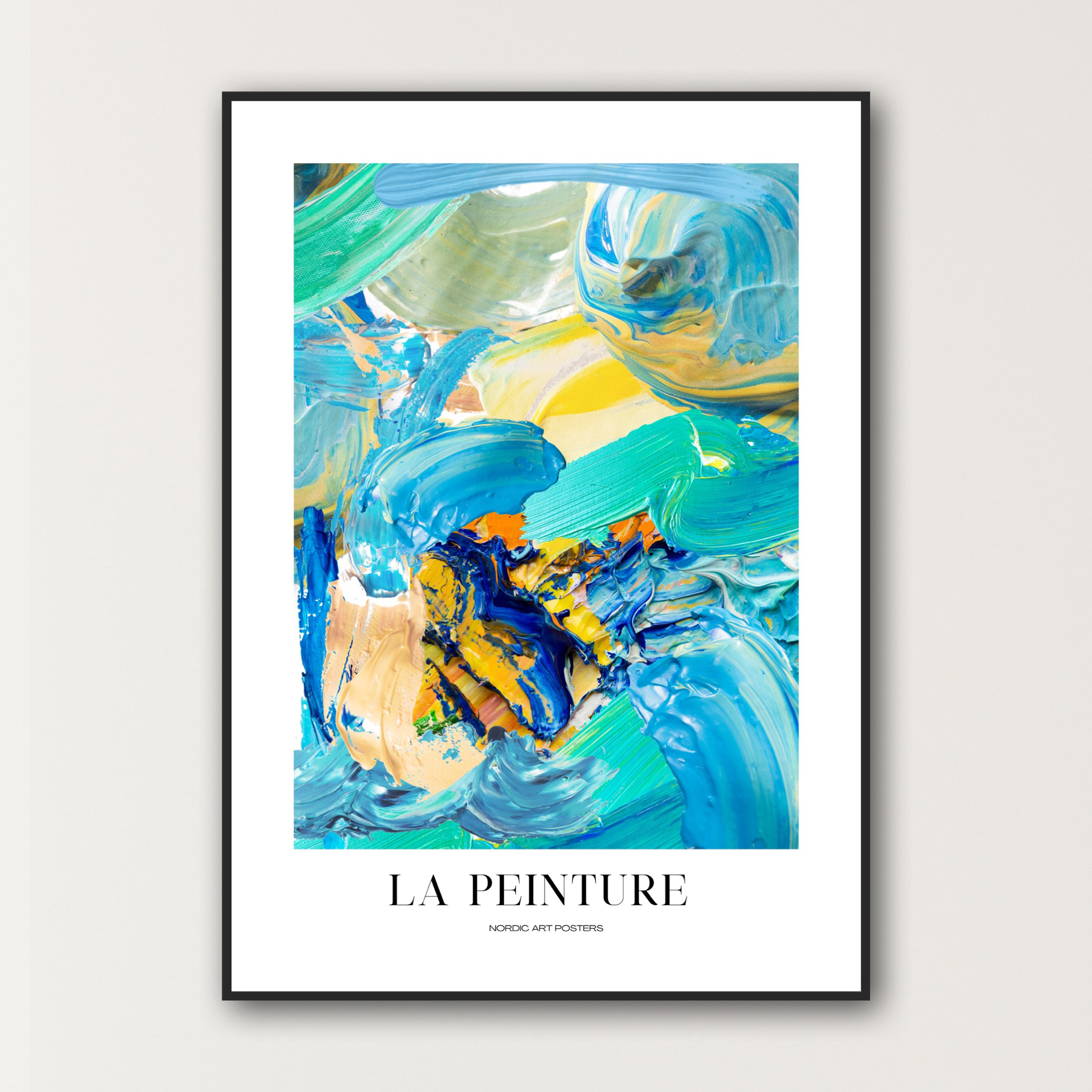 La Peinture Plakat 30x40 cm – Nordisk Kunst til Dit Hjem