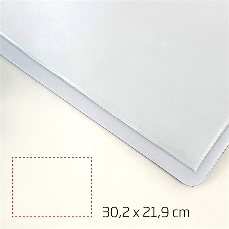 Magnetlomme A4 Horisontal med Sort Magnet - Nyhed!