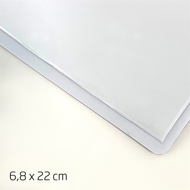 Magnetlomme 22 cm med sort magnet - Praktisk opbevaring