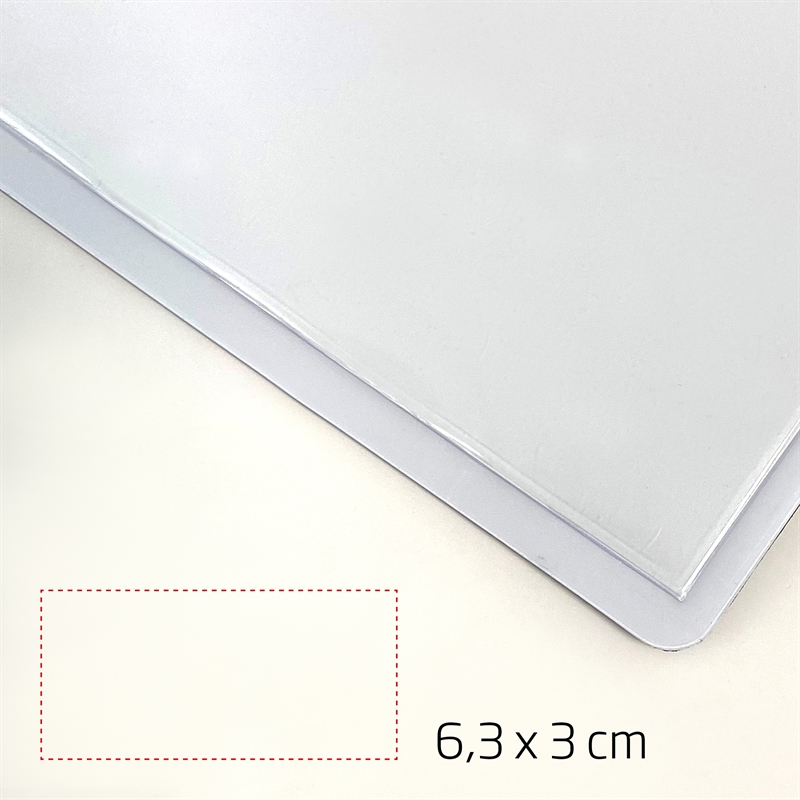 Praktisk magnetlomme med sort magnet – Horisontal design