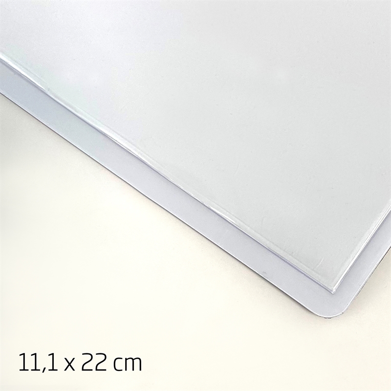 Magnetlomme 11 x 22 cm - Ideel til hyldeforkanter!