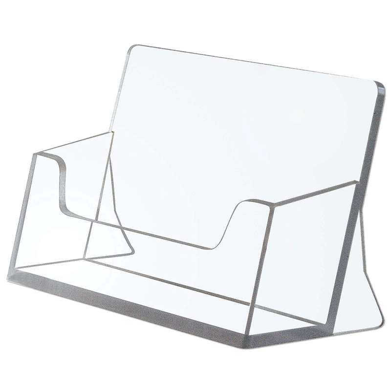 Horisontal Transparent Visitkortholder til Display