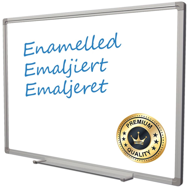 Emaljeret Whiteboard Pro 180x120 cm – Fantastisk Tilbud!