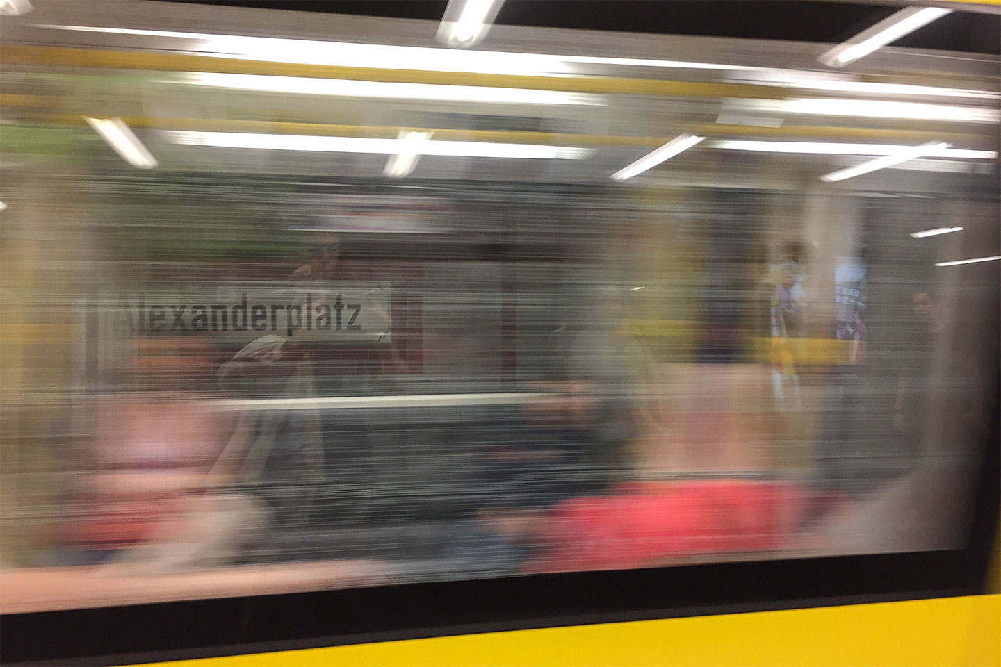 Unik Alexanderplatz Plakat af Per Sørensen – Kunst til Salg
