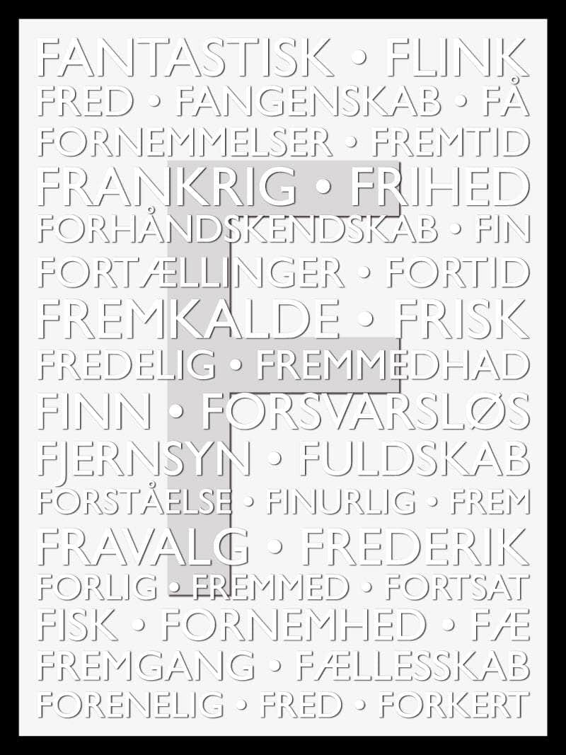 Alfabet Plakat til Børneværelset – Læring med Stil!