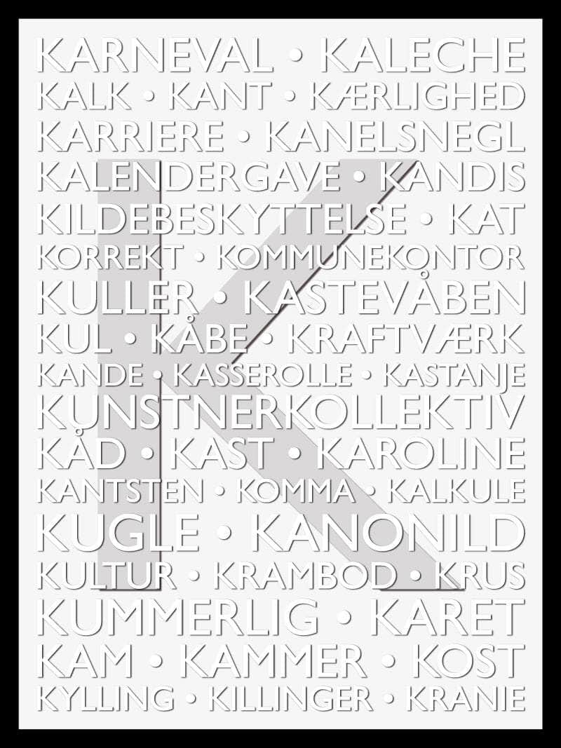 Alfabet Plakat til Børneværelset - Læring og Dekoration