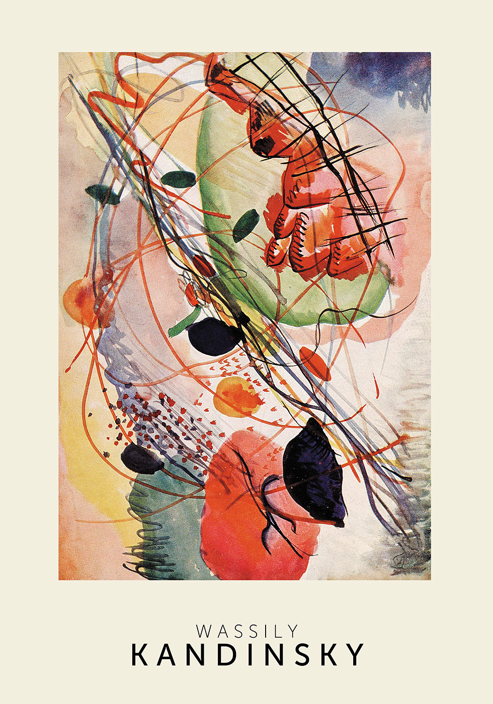 Unik Aquarell Plakat fra Plakatwerket – Kunst til Hjemmet