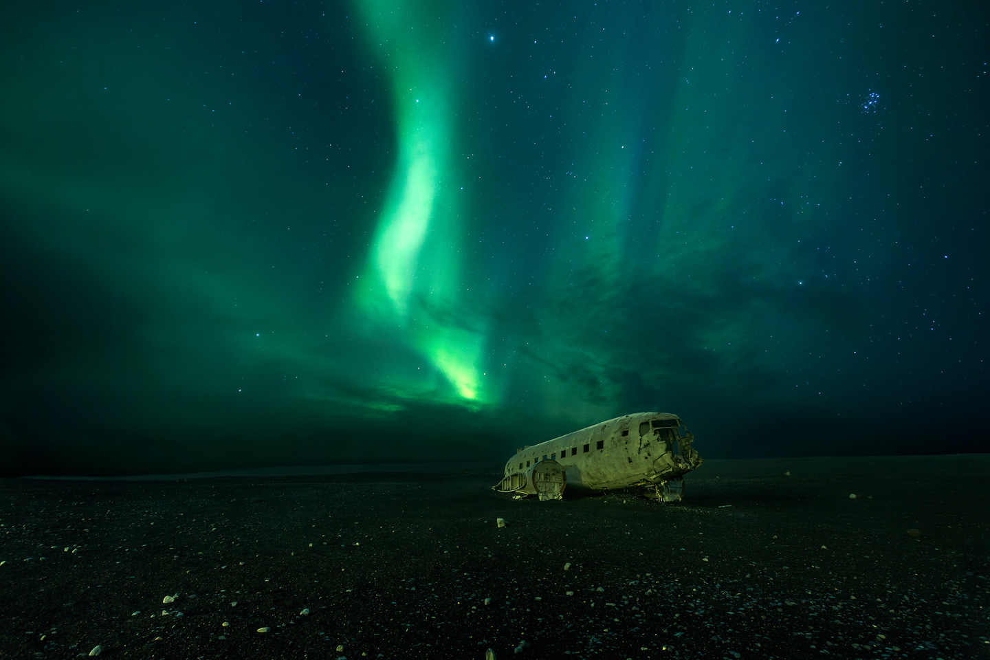 Aurora Borealis Kunstværk – Unik Atmosfære til Dit Hjem