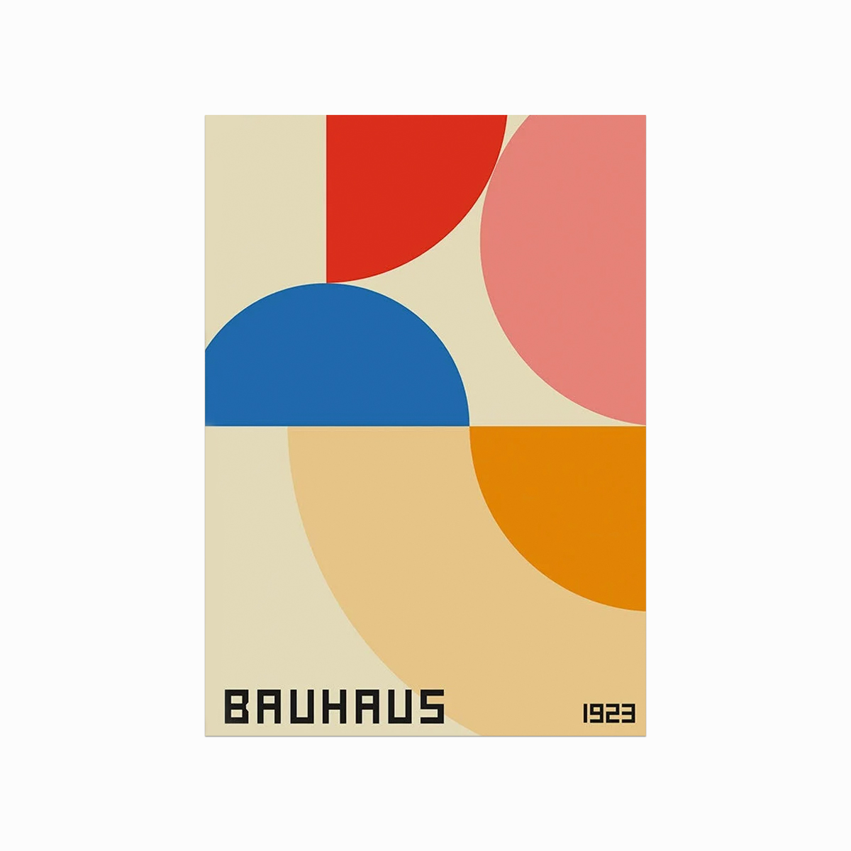Bauhaus Plakat – Abstrakt Kunst til Dit Hjem