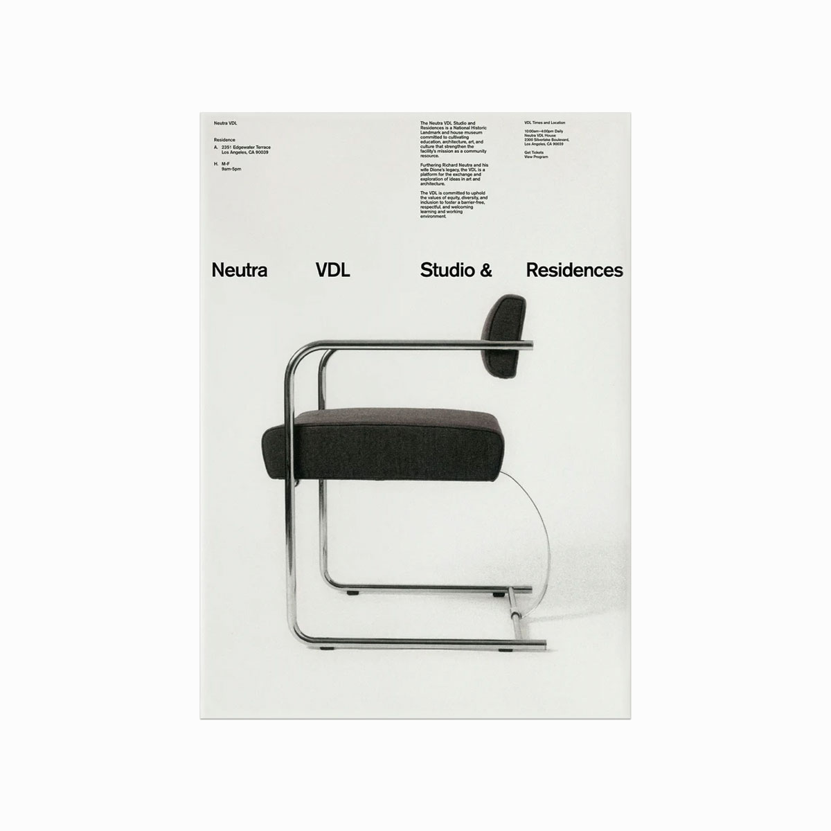 Bauhaus Plakat: The Chair – Unik Kunst til Dit Hjem