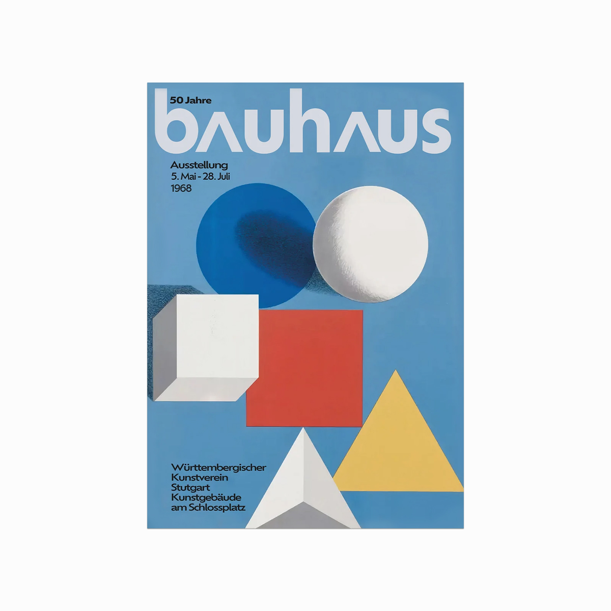 Bauhaus Plakat – 50 Års Kreativ Udstilling til Dit Hjem