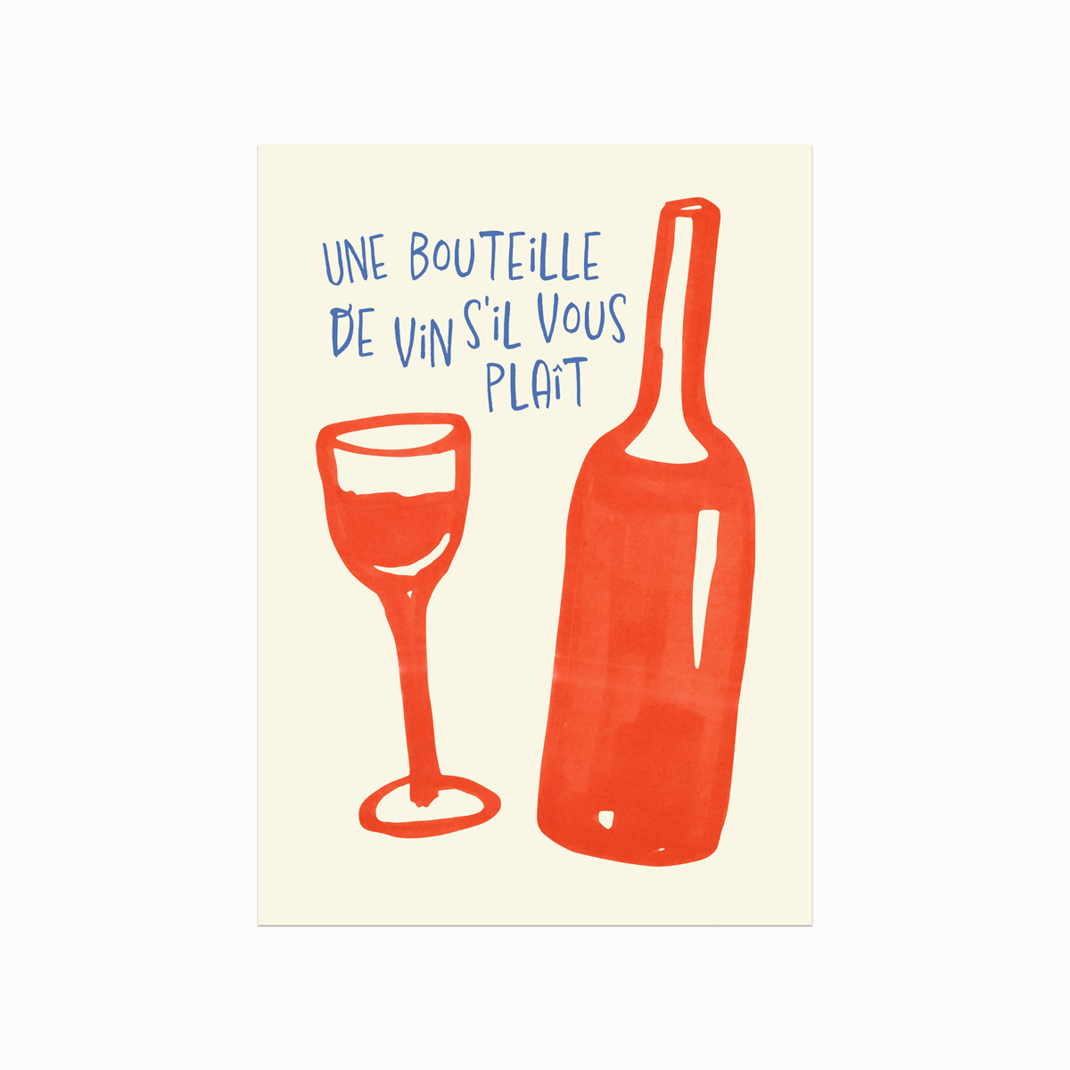 Inspirerende Vin Citatplakat – Unik Hjemmedekoration