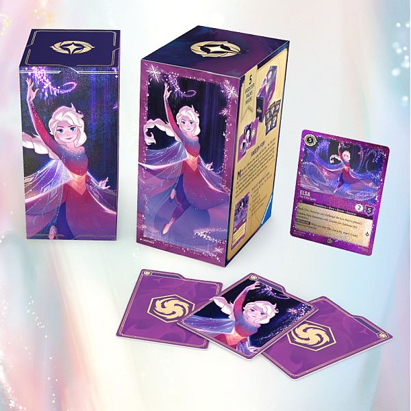 Disney Lorcana TCG: Fabled Elsa Gaveæske med Booster Packs