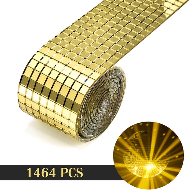 DIY Spejlvæg med Guld Mosaikfliser - Hurtig Installation