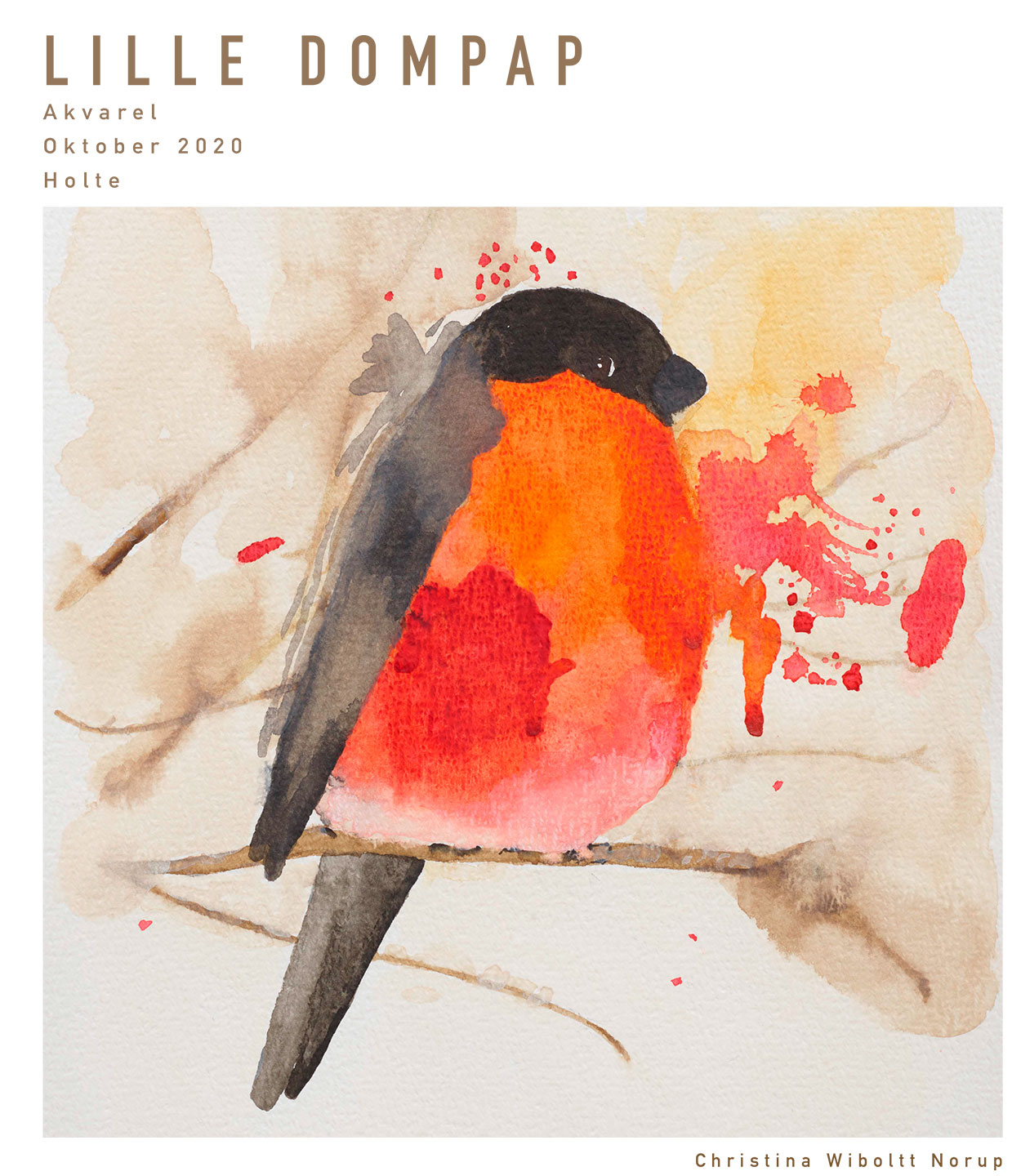 Dompap No. 2 – Unikt Kunsttryk til Dit Hjem