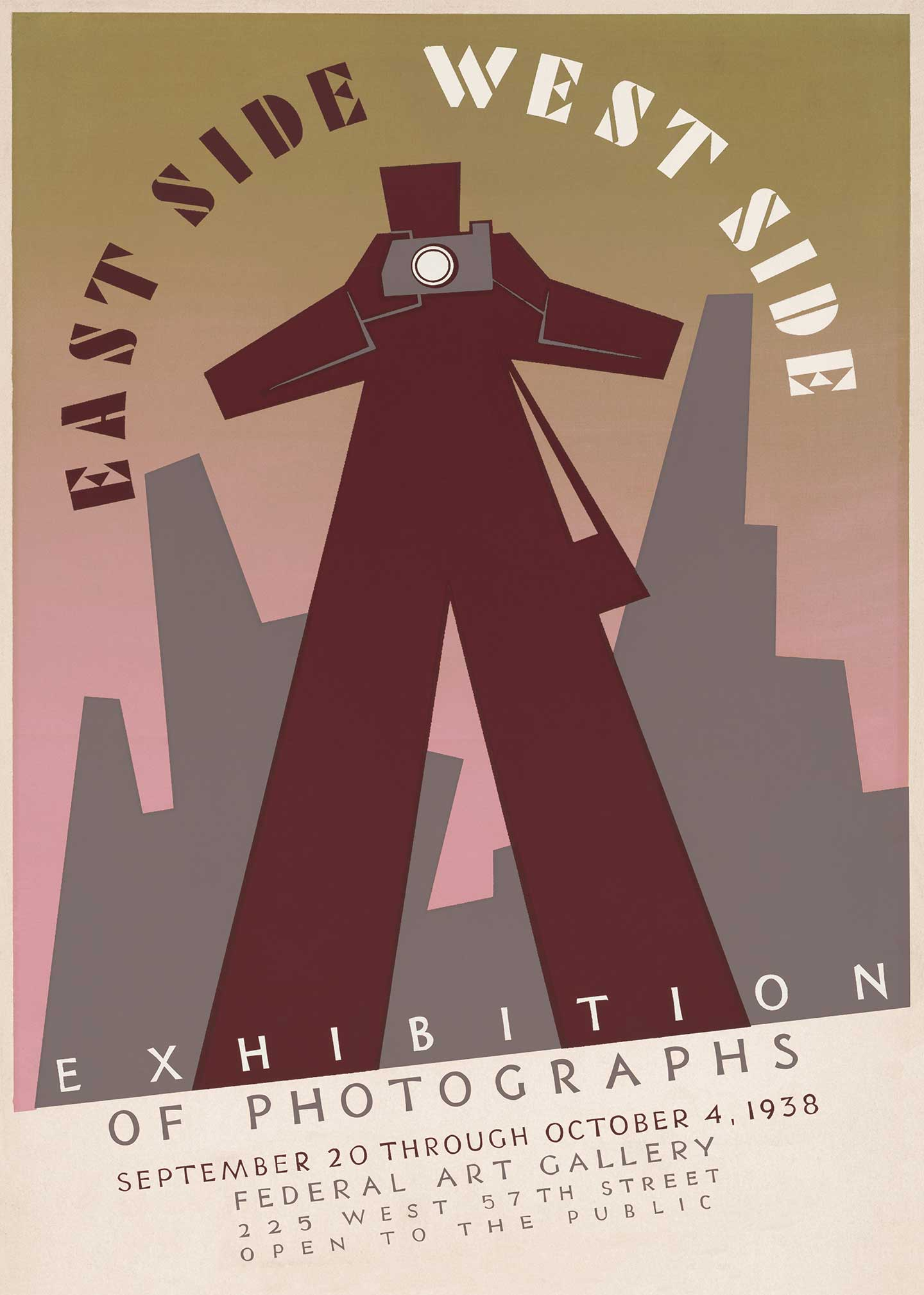 Vintage Plakat: East Side West Side - Unik Vægkunst