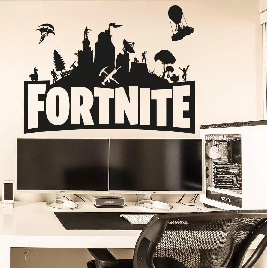 Fortnite Vægdekoration – Ideel til Gamere!