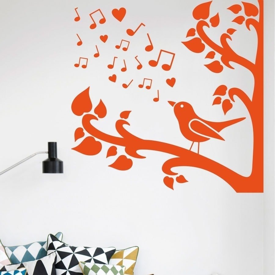 Sød Fugle Kvidre Wallsticker – Udsalg til Dit Hjem!