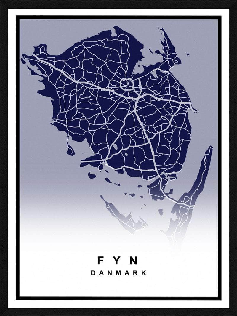 Fyn Plakat – Stilfuldt kort til moderne indretning