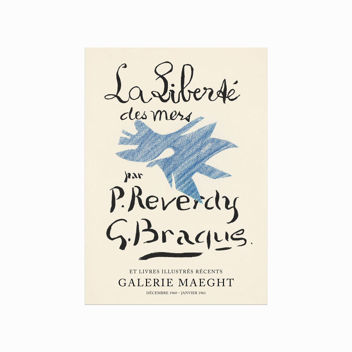 Galerie Maeght Plakat – La Liberté Des Mers Tilbud!