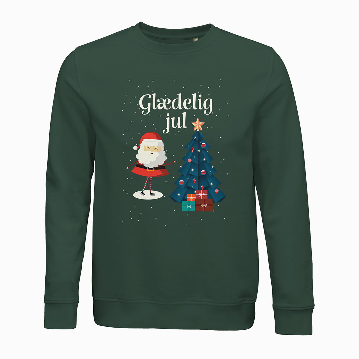 Julemand Unisex Sweatshirt – Perfekt til Julefejringen!