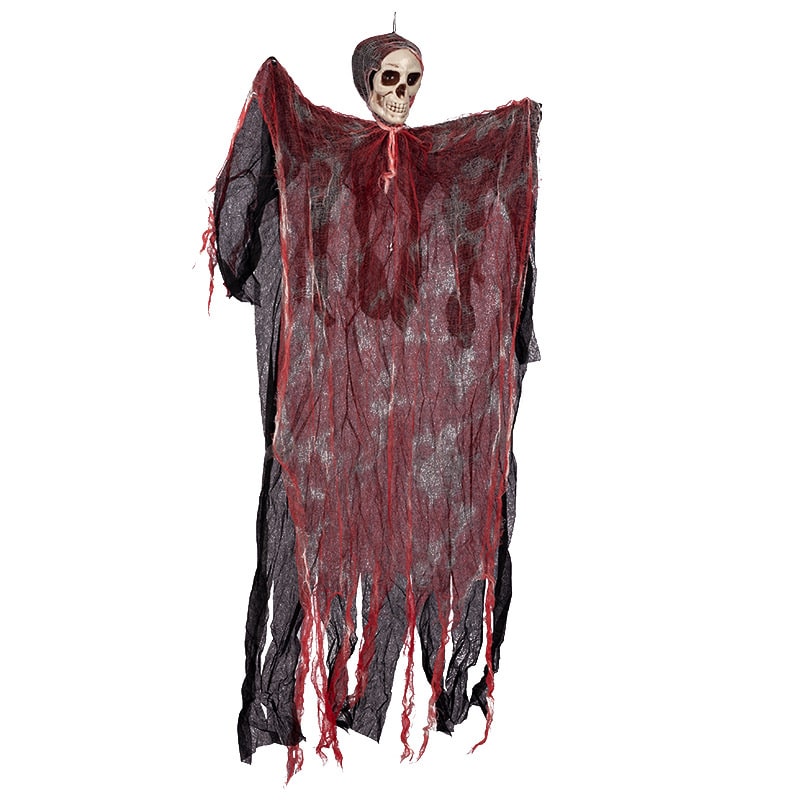 Blodigt Spøgelse med Edderkopper – Uhyggelig Halloween Deko