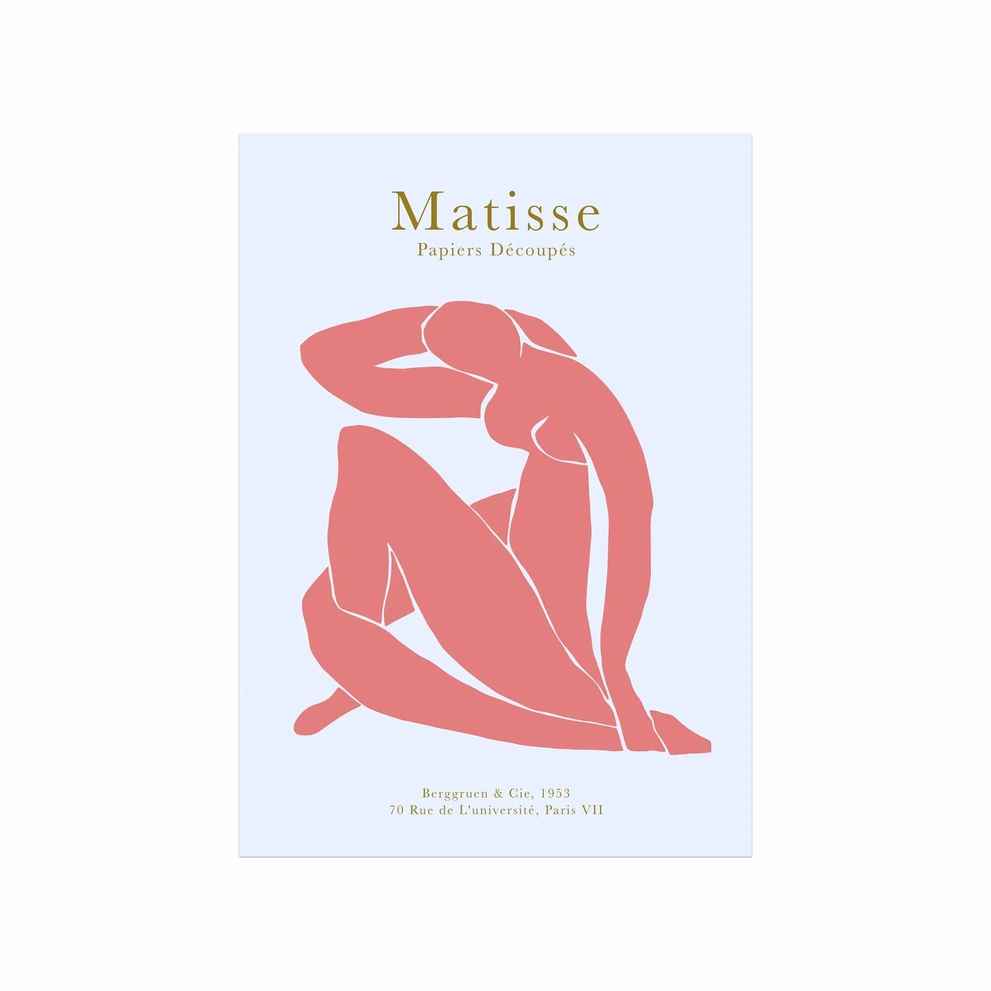Henri Matisse Plakat – Papiers Découpés 02 på tilbud!