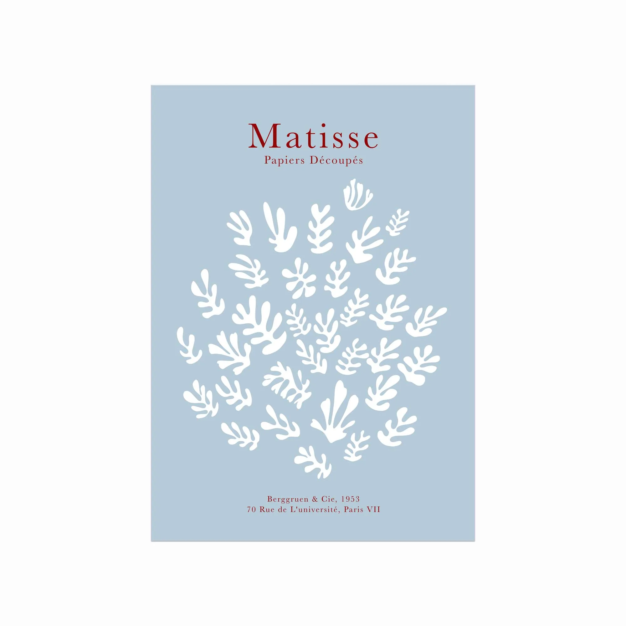 Henri Matisse Plakat – Papiers Découpés 03 Tilbud!
