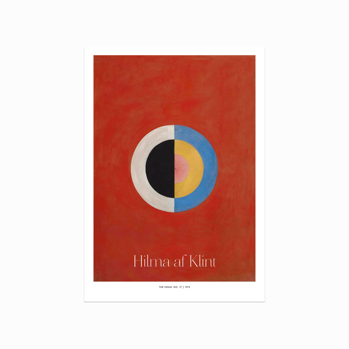 Hilma Af Klint: Svane Nr. 17 – Fantastisk Kunstplakat!