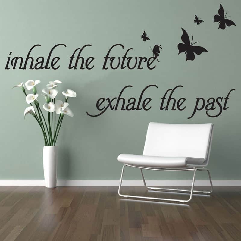 Inspirerende Væggesticker – Inhale Fremtiden Tilbud!