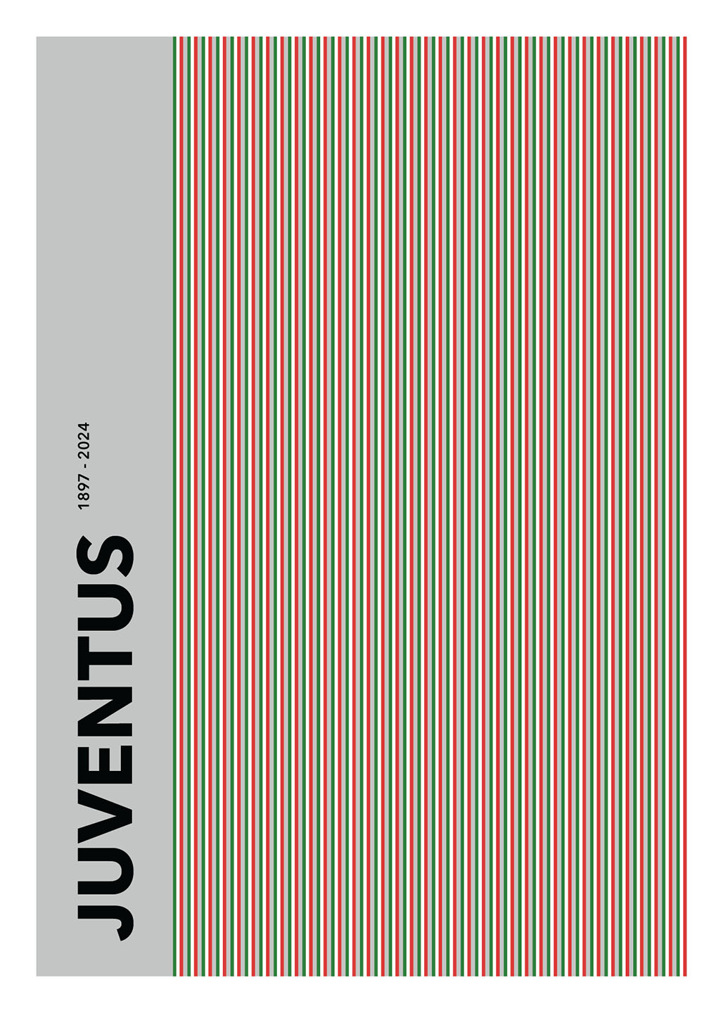 Juventus 1897-2024 Kunstværk – Unik Dekoration til Fans