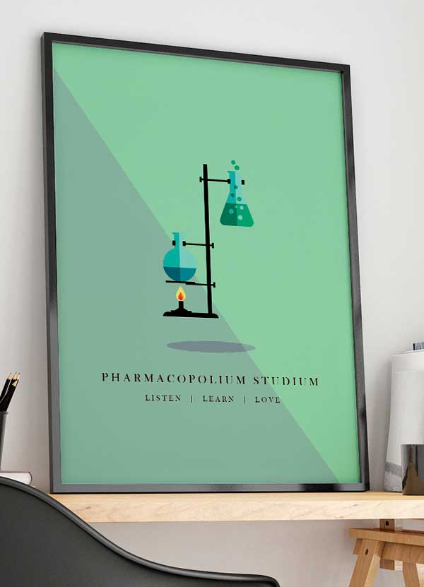 Inspirerende Plakat til Kemistuderende – Gaveidé!