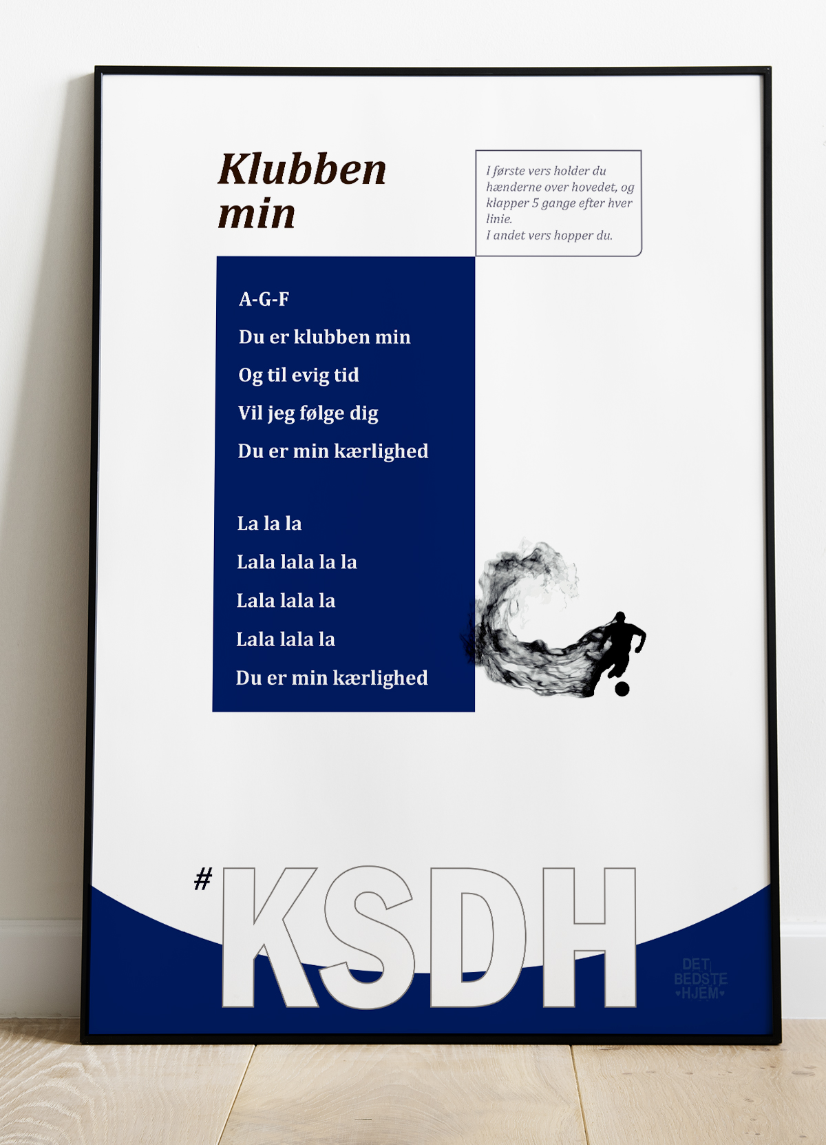 AGF Fansang Plakat A4 – Støt Klubben for 199 kr!