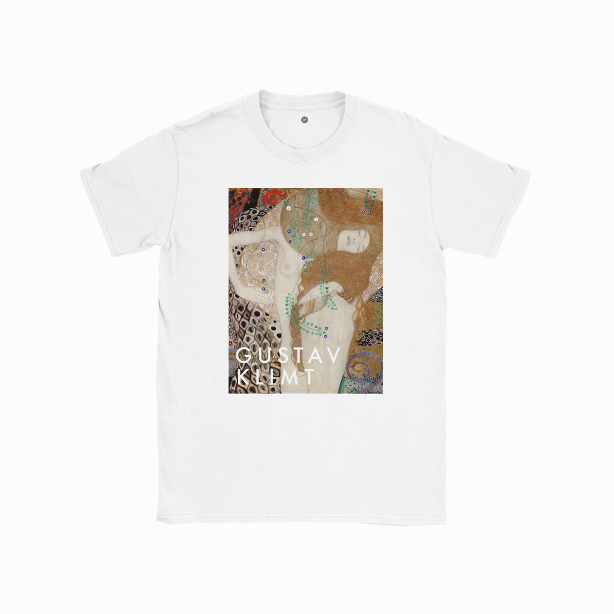 Unisex Kunst T-shirt med Gustav Klimt Motiver