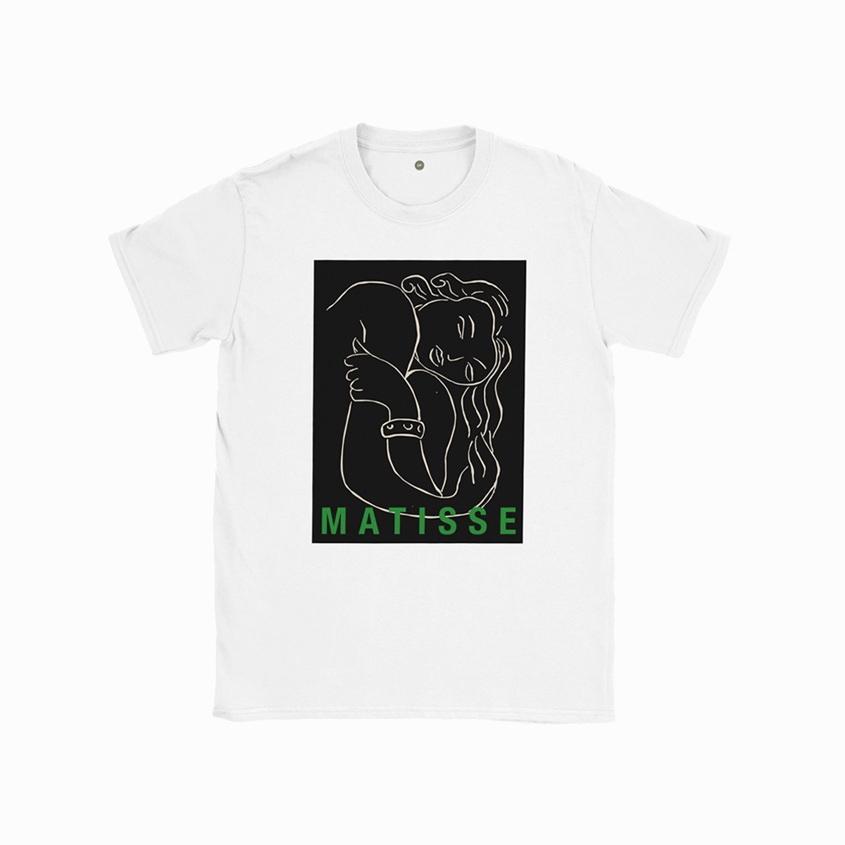 Unisex Kunst T-shirt med Matisse Portræt af Kvinde