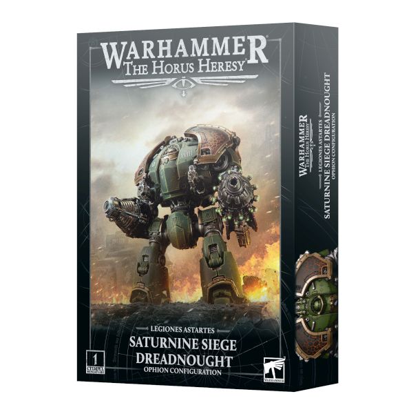 Legiones Astartes Saturnine Siege Dreadnought - Ophion Konfiguration