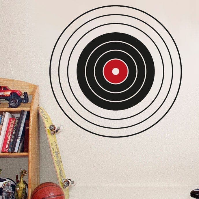 Nerf Målskive Wallsticker – Fantastisk Tilbud til Børneværelset!