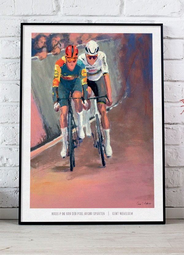 Mads P. og Van Der Poel Duel Plakat A4 – Kun 199 kr!