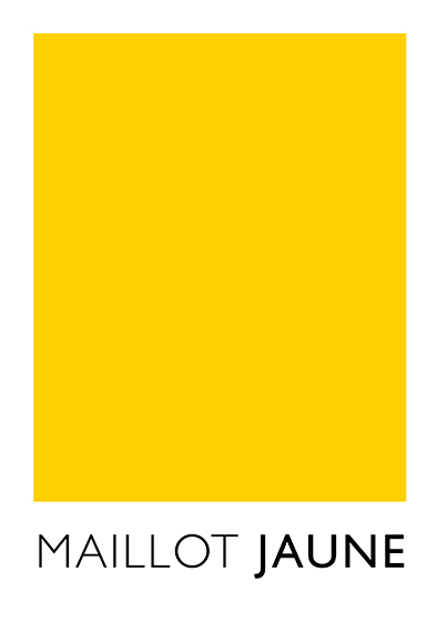 Maillot Jaune 2023 - Unik Kunstplakat til Dit Hjem