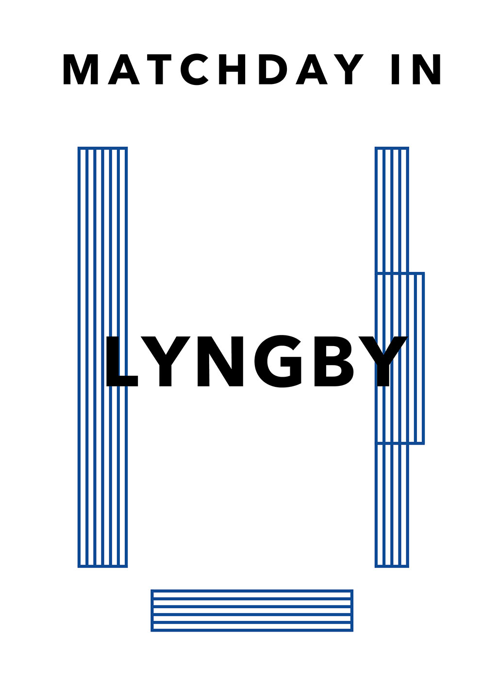 Matchday i Lyngby – Unik kunst til sportsentusiaster