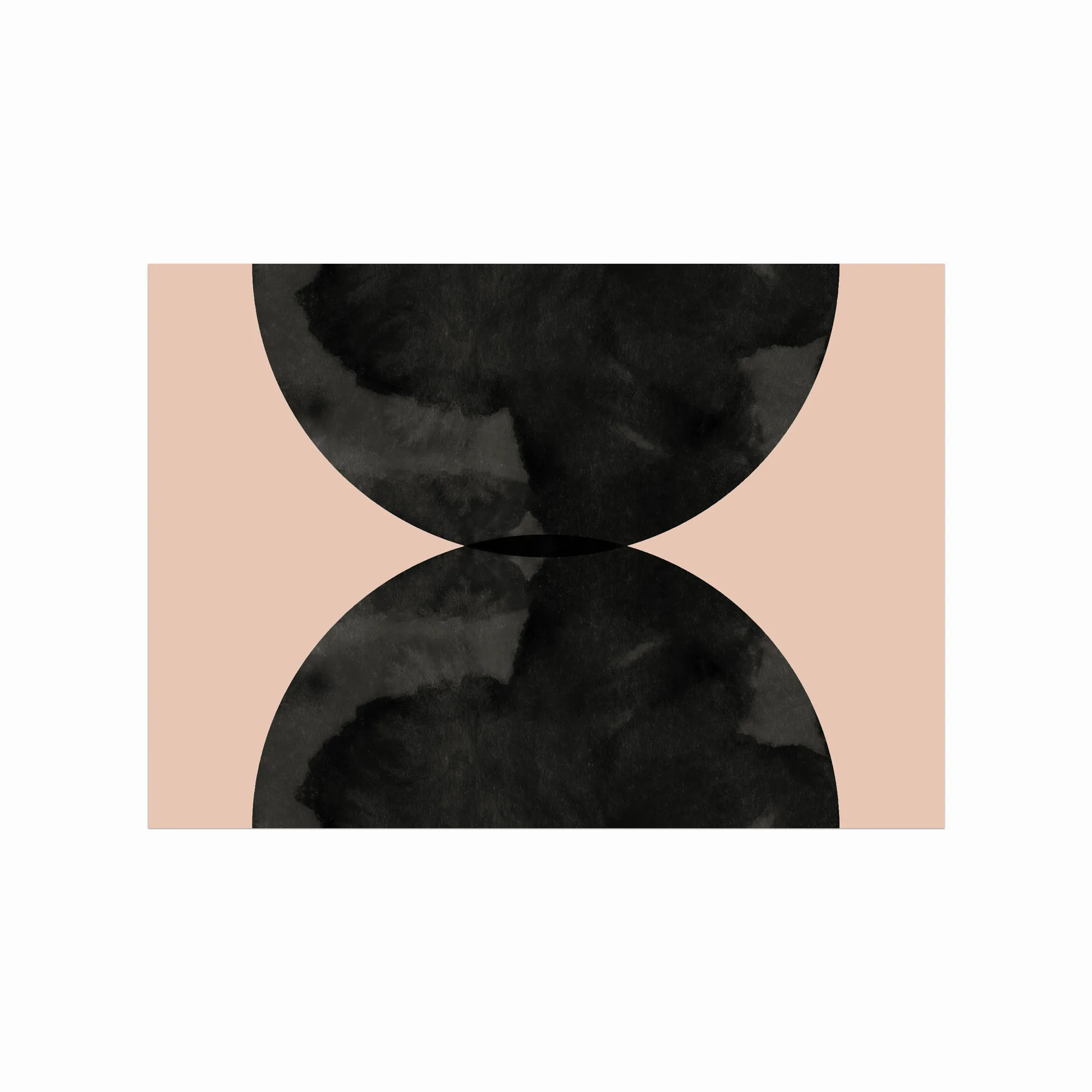 Merging Shapes 01 – Abstrakt Plakat til Moderne Indretning