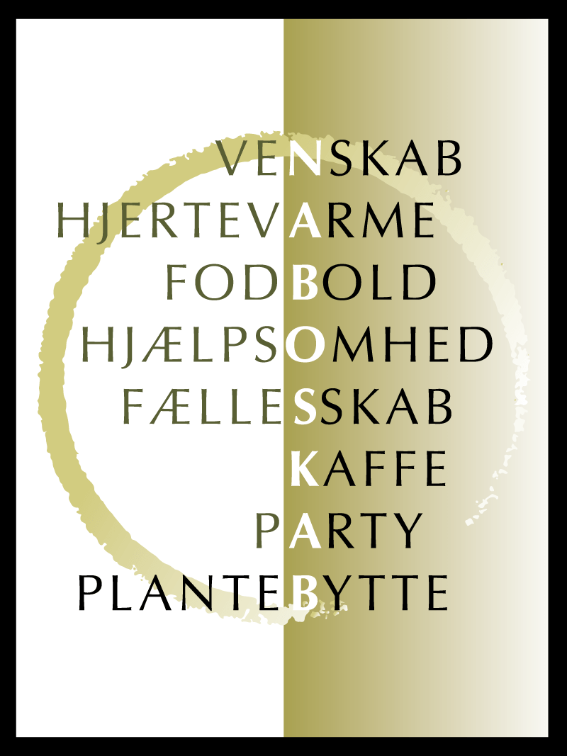 Naboskab Plakat – Gaven der styrker naboskabet!