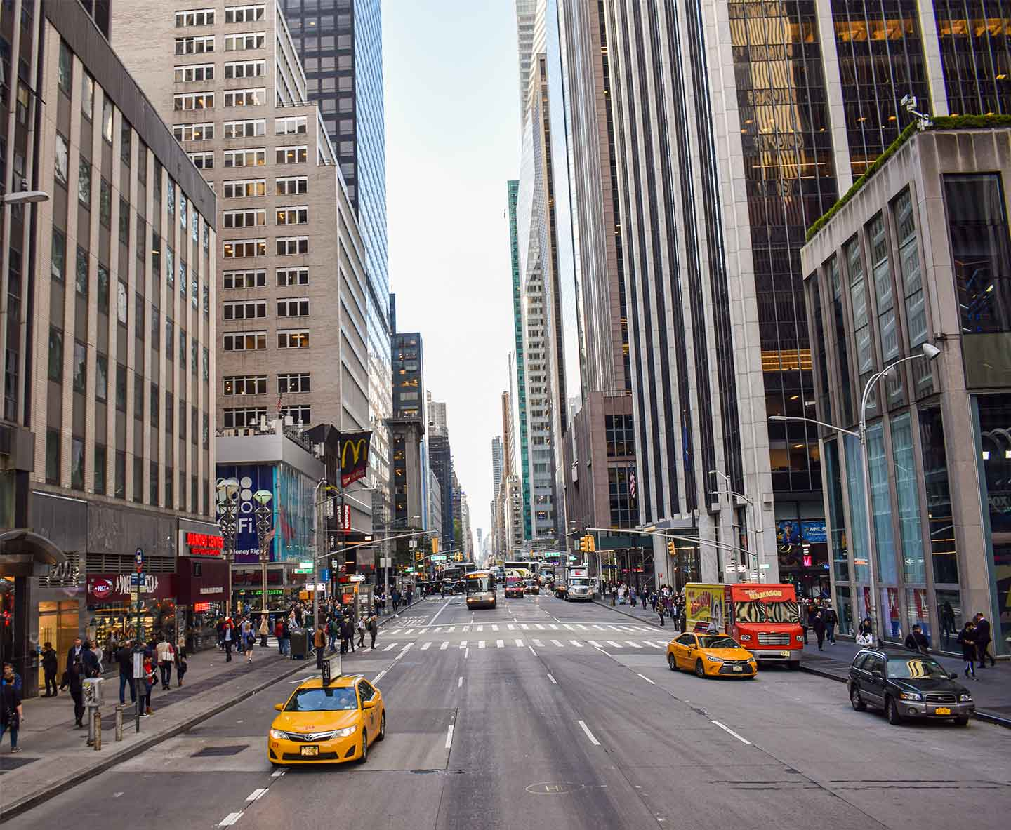 Unikt NYC Street Foto af Helle Christensen – Kunstværk
