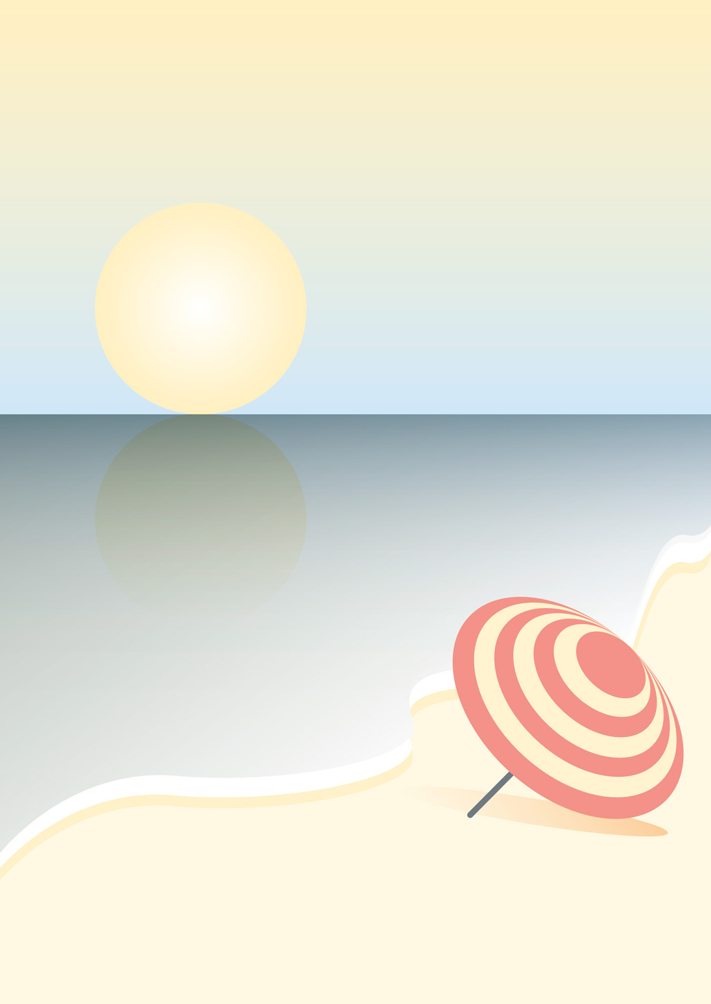 Unik Kunst: "On The Beach" af Myro Graphics - Køb nu!