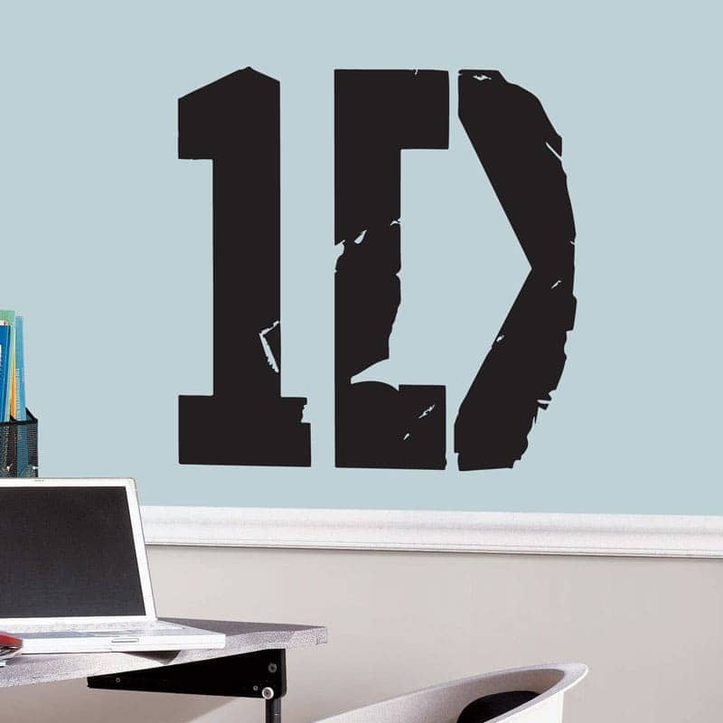 One Direction 1D Vægklistermærke – Fantastisk Tilbud!