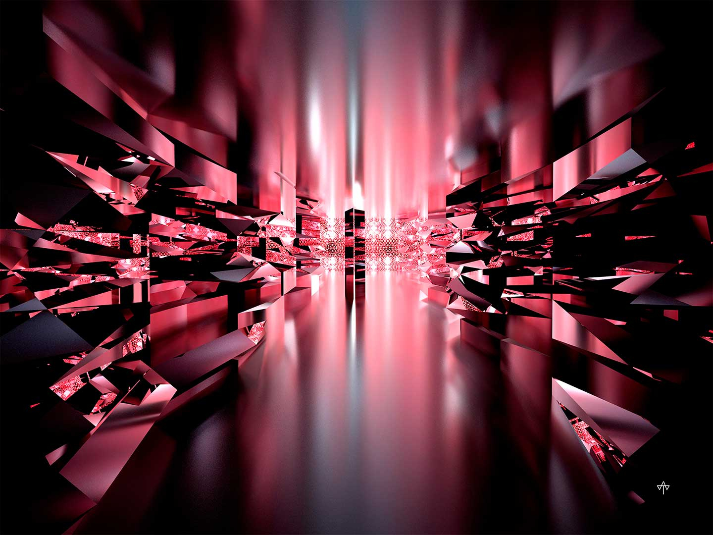 Unikt kunstværk: Pink Corridor af Thor Winddelboe