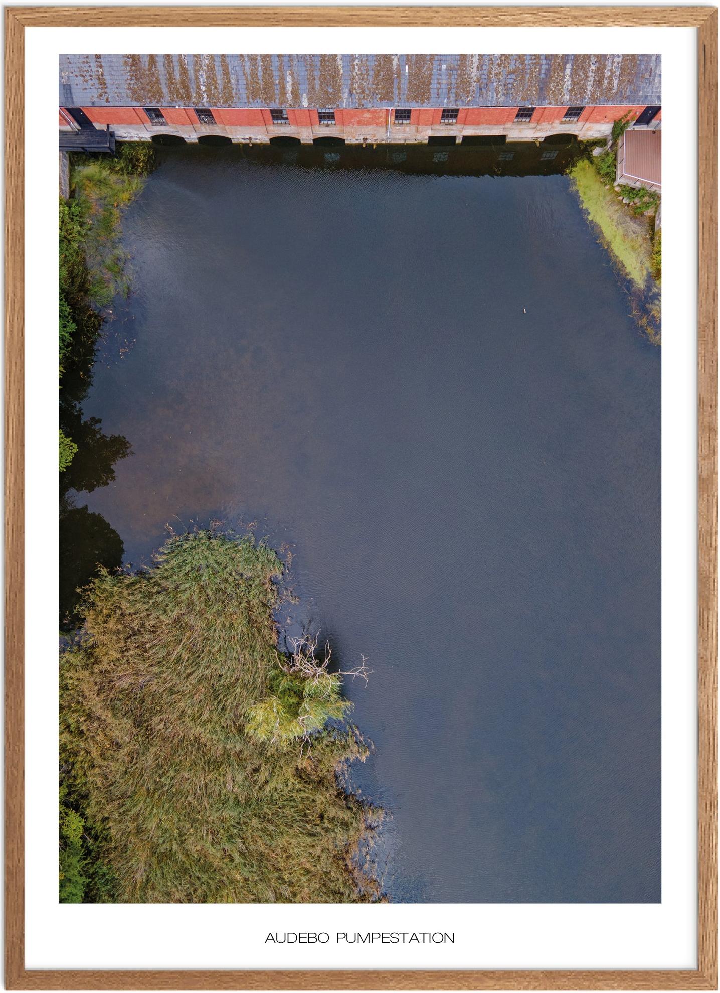 Plakat Audebo Pumpestation Naturplakat Plakater Vestsjælland Plakat Plakatsnedkeren Plakater Odsherred