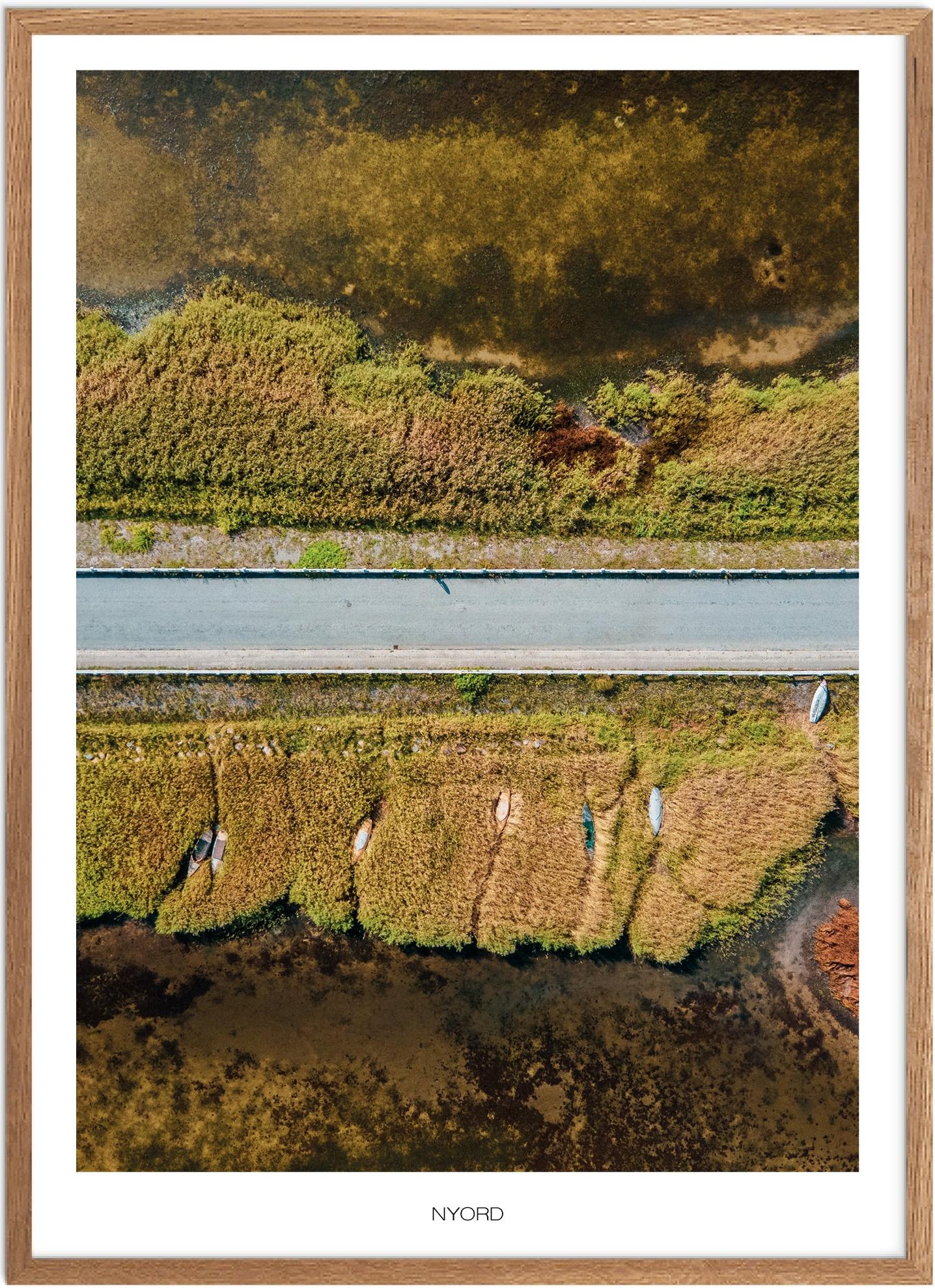 Plakat Nyord Naturplakat Recommended Products Seguno Plakat Plakatsnedkeren Drone-plakater